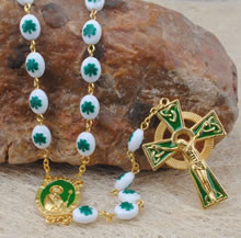 Plastic beads rosary